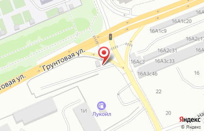 Автостоянка в Красноярске на карте