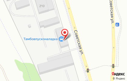 ООО Тамбовпусконаладка на карте