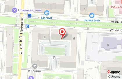 Салон красоты Красотка в Кировском районе на карте