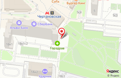 Киоск печатной продукции Ардпп на Чертановской улице на карте