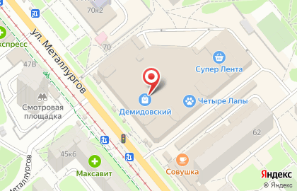 Парфюмерная лавка АБ в Пролетарском районе на карте