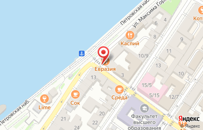 Астраханская рыбная компания на карте