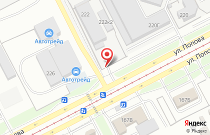 Железяка в Индустриальном районе на карте