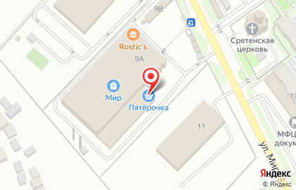 Оптово-розничный салон Дешевая мебель Поволжья в Красноглинском районе на карте