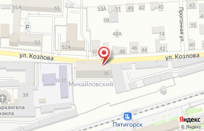 Кадровое агентство ЯРАБОТА на улице Козлова на карте