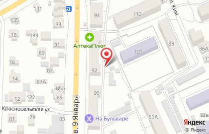 Старый мост в Октябрьском районе на карте
