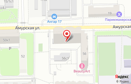 Салон-парикмахерская в Москве на карте