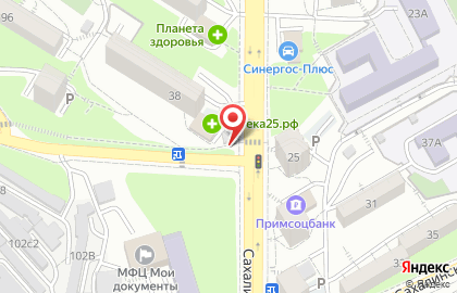Магазин цветов во Владивостоке на карте