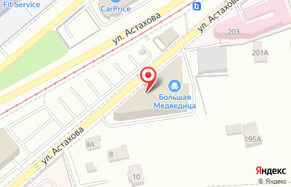 Официальный представитель ЗОВ Салон белорусских кухонь на улице Астахова на карте