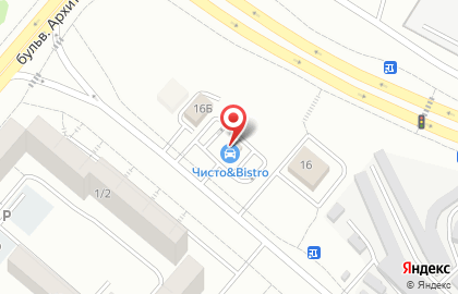 Автомойка самообслуживания Чисто & Bistro в Кировском районе на карте