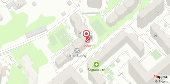 Частный детский сад Little Bunny на карте