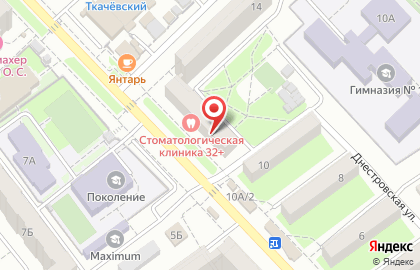 Нотариус Ушакова М.В. на карте