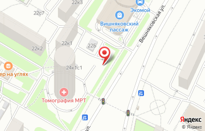 Сервис Проект на Вешняковской улице на карте