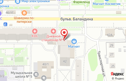 ООО АСУС на Транспортной улице на карте