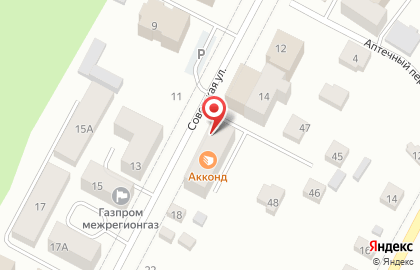 Юридическая компания Эверест на Советской улице на карте