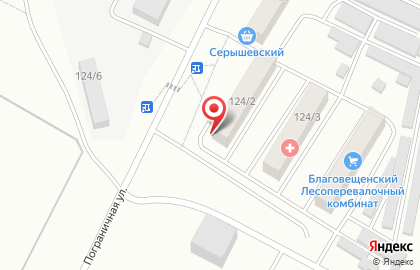 Продуктовый магазин ОстровОК на Пограничной улице на карте