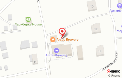 Магазин Arctic Brewery на Зелёной улице на карте