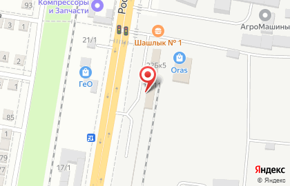 Супермаркет кирпича и фасадов на ​Ростовском шоссе на карте