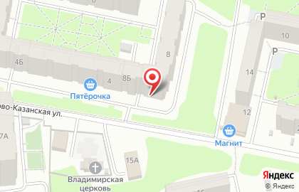 Пензенская областная станция скорой медицинской помощи в Пензе на карте