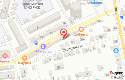 Сервисный центр ГелАрт в Ростове-на-Дону на карте
