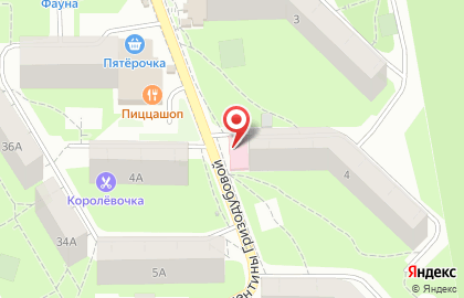 Скорая медицинская помощь на улице Валентины Гризодубовой на карте