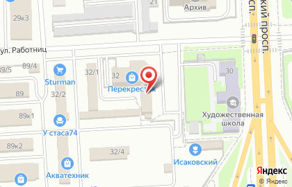 Оптово-розничная компания Магнум-Строй на Свердловском проспекте на карте