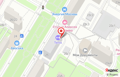 Бизнес-Недвижимость в Москве на карте