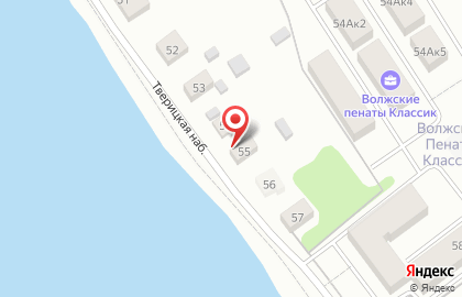 У Моста в Заволжском районе на карте