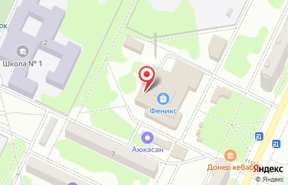 Супермаркет Пятёрочка в Десногорске на карте