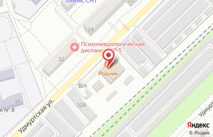 Шиномонтажная мастерская в Красноармейском районе на карте