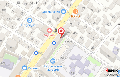 Салон красоты Зеркало в Советском районе на карте