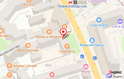 Виваро-Сервис на Долгоруковской улице на карте