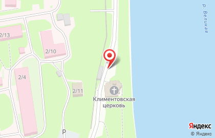 Морской храм святителя Климента Римского на карте