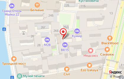 Апарт-отель Bk15 на карте