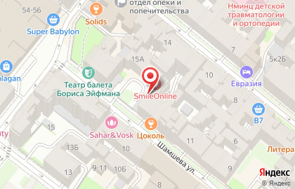 Юристы на Гатчинской, ООО на карте