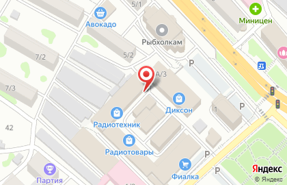 Магазин фиксированных цен Un Prix на карте