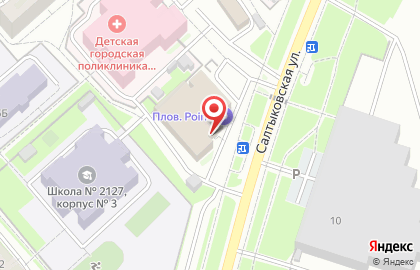 Универсам Верный в Москве на карте