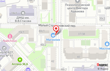 Диана на Павелецкой на карте