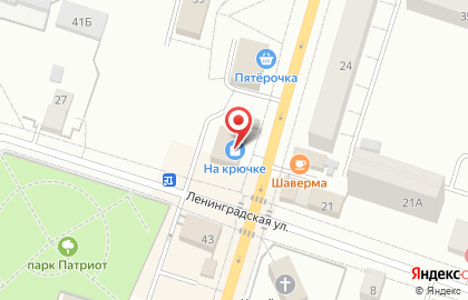 Салон оптики ОптикГуру в Луге на карте