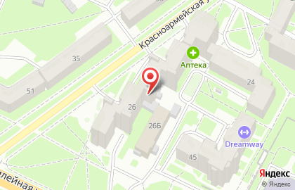 Сервисный центр ProFix на Красноармейской улице на карте