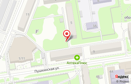 Аудит-Информ на Пушкинской улице на карте