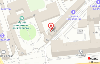 Филиал по г. Москве Охрана Росгвардии на Делегатской улице на карте