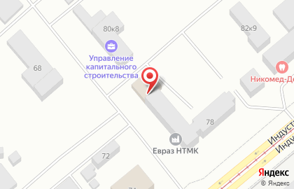 Совет ветеранов Евраз Нтмк на карте