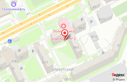 Ева на Иркутском тракте на карте