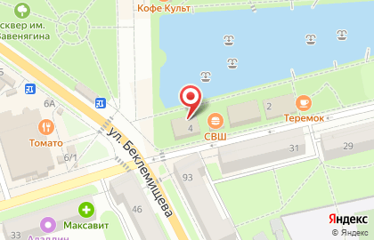 Артишок на Октябрьской улице на карте