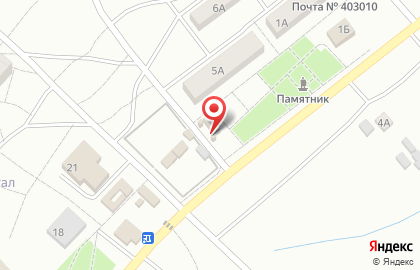 Продуктовый магазин в Волгограде на карте