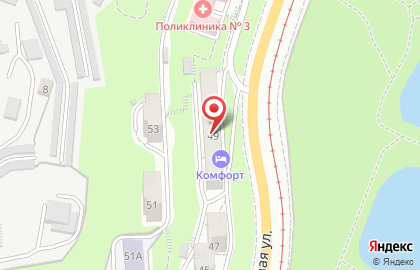 Магазин цветов Роза ДВ Int в Ленинском районе на карте