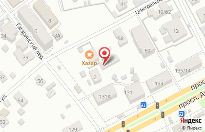 Автосервис Гараж76 в Гагаринском переулке на карте