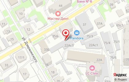 Автосервис в Томске на карте