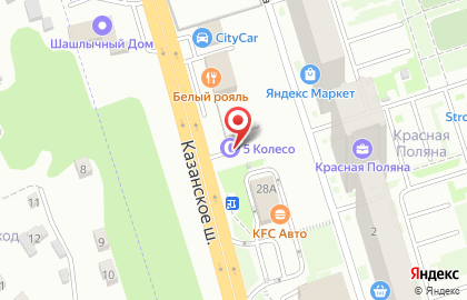 Шиномонтажная мастерская 5 Колесо в Нижнем Новгороде на карте